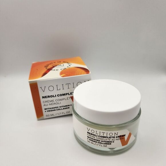 Volition Neroli Complete Creme Facial Cream with Avec Vitamin C + Vegan Collagen - Picture 1 of 6